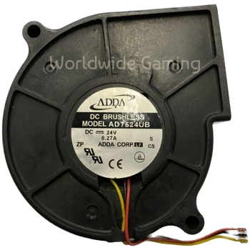 Cooling Fan ADDA, Server Cooling Fan AD7524UB 24V, Projector Photographic Apparatus Dedicated Fan for 75 * 75 * 30mm